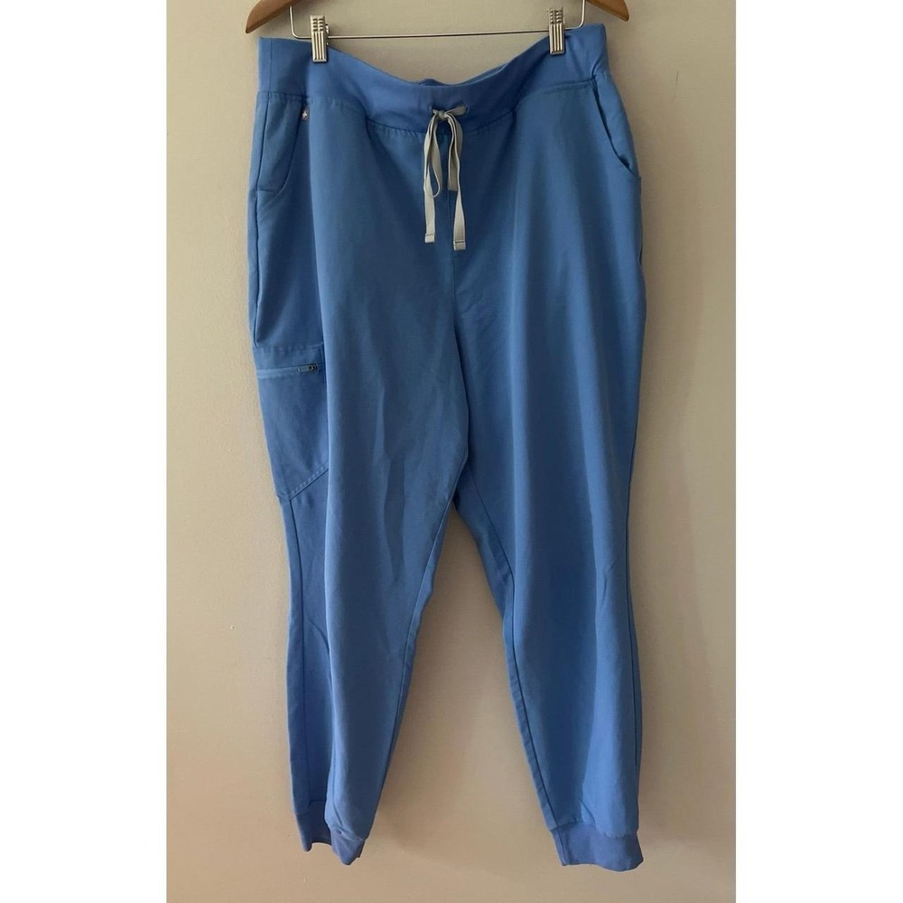 FIGS Women's Zamora Jogger Scrub Pants Ceil Blue XXL Tall